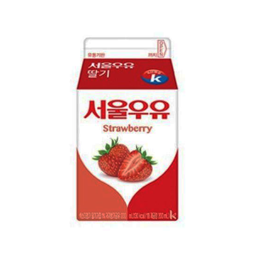 서울딸기우유